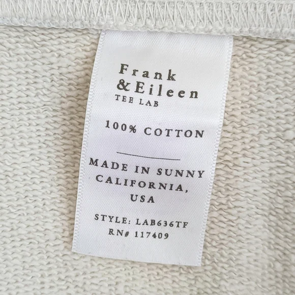 Frank & Eileen Eamon Jogger Sweatpant in Vintage White - Picture 8 of 10